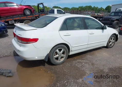 2003 Honda Accord 2.4 Ex from USA, damaged, VIN JHMCM56623C024232